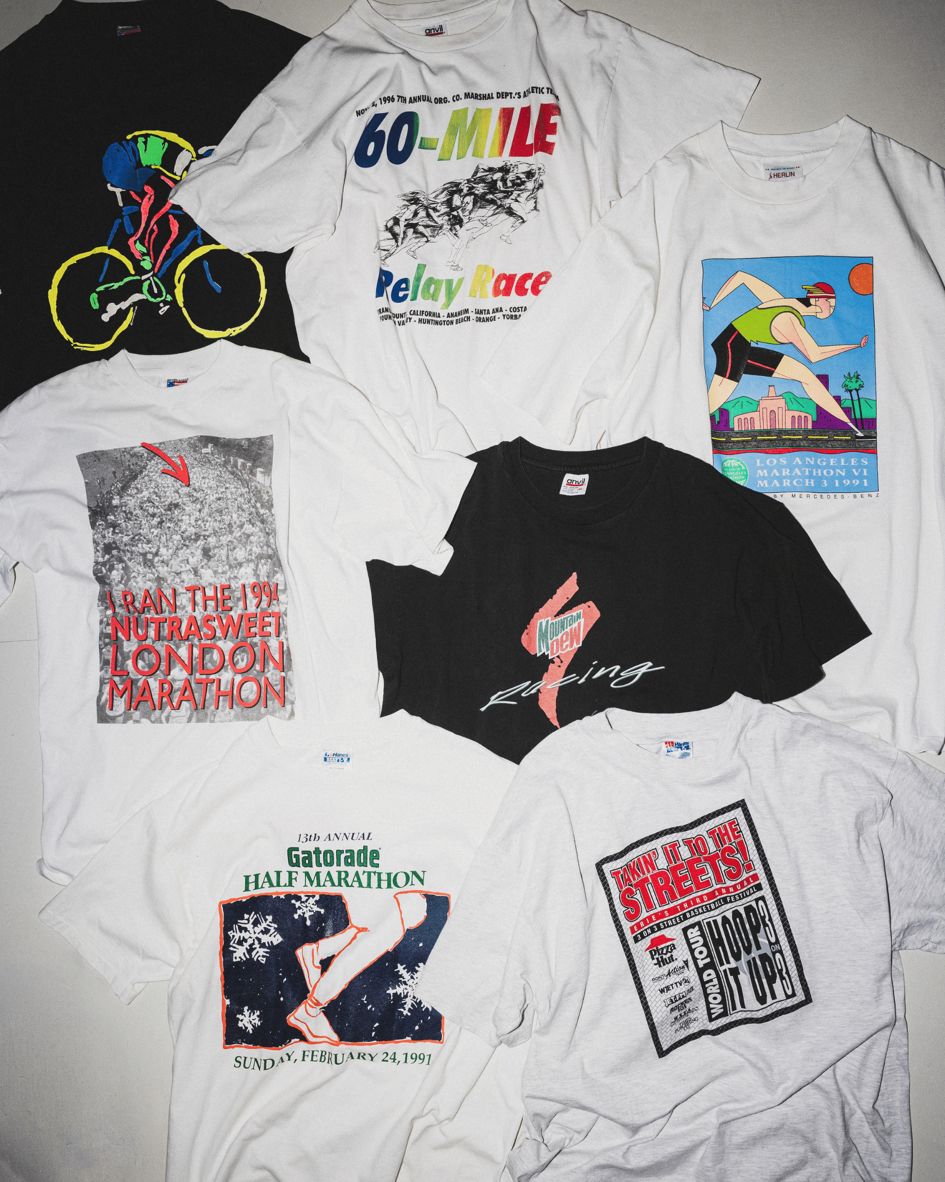 BEAMS SPORTSが厳選した90年代のスポーツグラフィックTシャツの古着